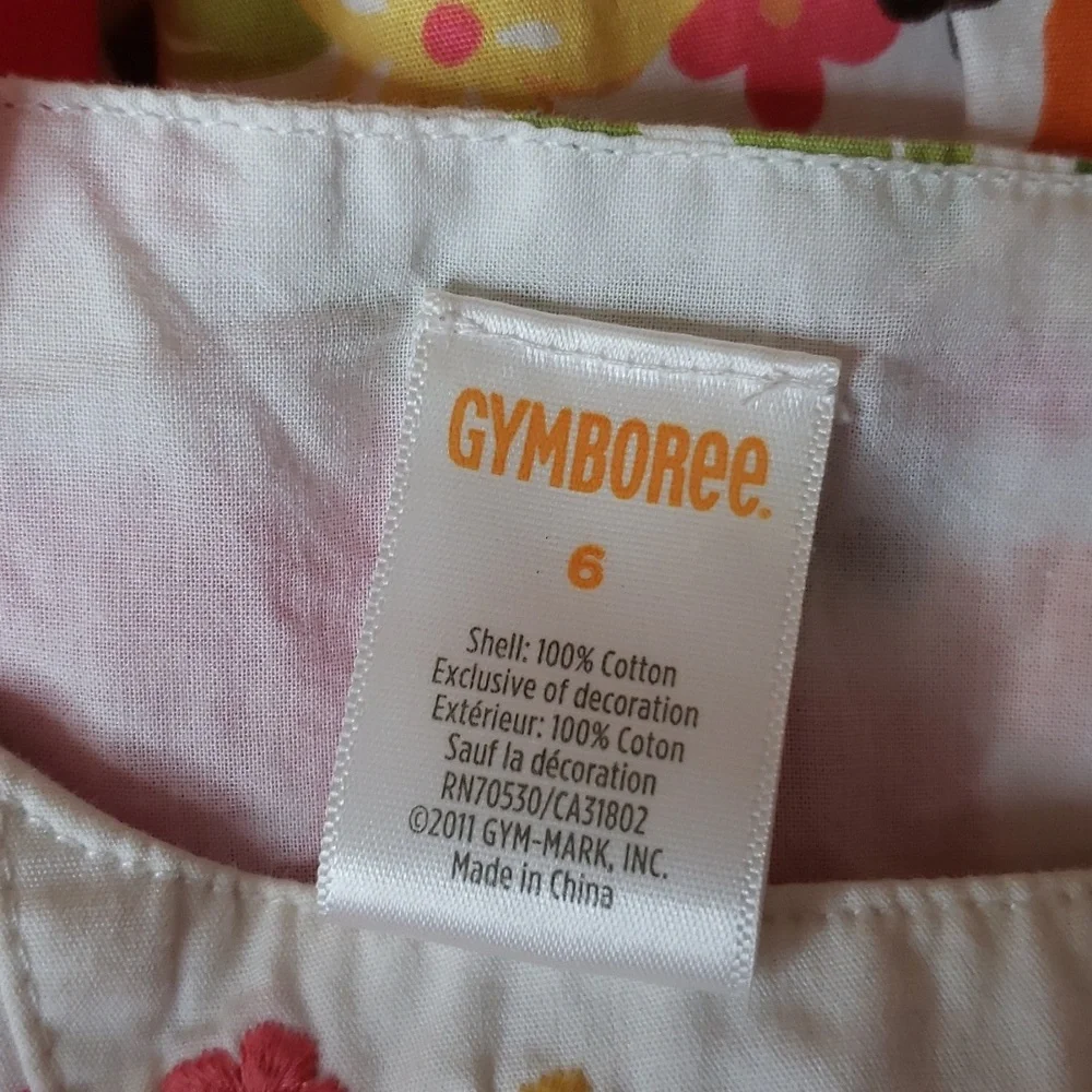 Gymboree Floral Summer Sundress Sz 6
